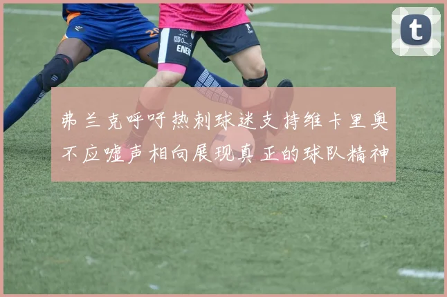弗兰克呼吁热刺球迷支持维卡里奥不应嘘声相向展现真正的球队精神